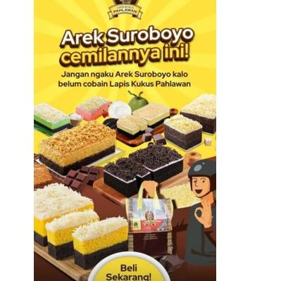 

11.11✔️LAPIS KUKUS PAHLAWAN SURABAYA | LAPIS KUKUS PAHLAWAN | LAPIS KUKUS OLEH-OLEH SURABAYA|SQ4