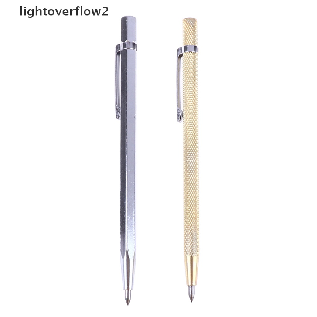 (lightoverflow2) Pena Stylus Bahan Tungsten Carbide Untuk Ukir Metal (ID)