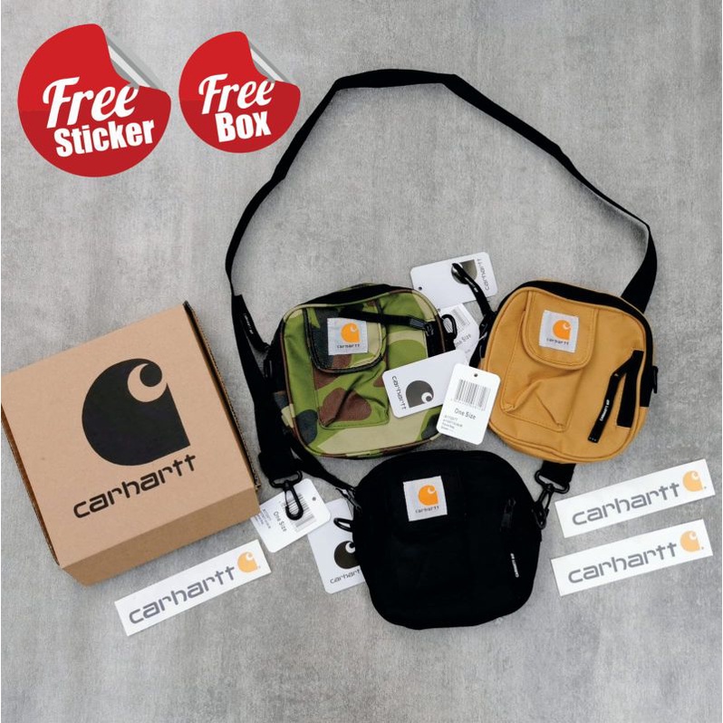 Slingbag Tas Selempang Pria With Box &amp; Stiker