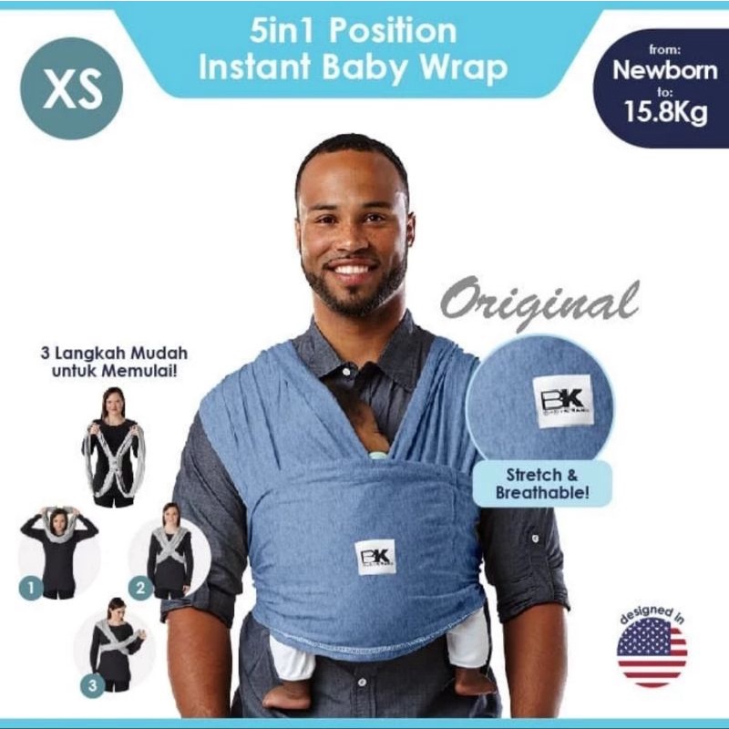 Baby K'tan Baby Carrier ORIGINAL (Preloved)