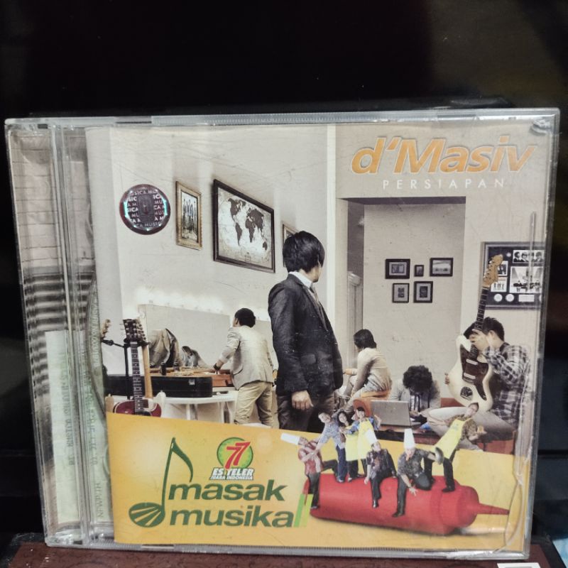 CD D'Masiv - Persiapan ( Original )