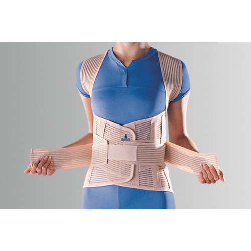 OPPO Korset Spinal Brace 2166 Penyangga Punggung Lumbo Sacral Tulang Belakang Ukuran S M L XL XXL