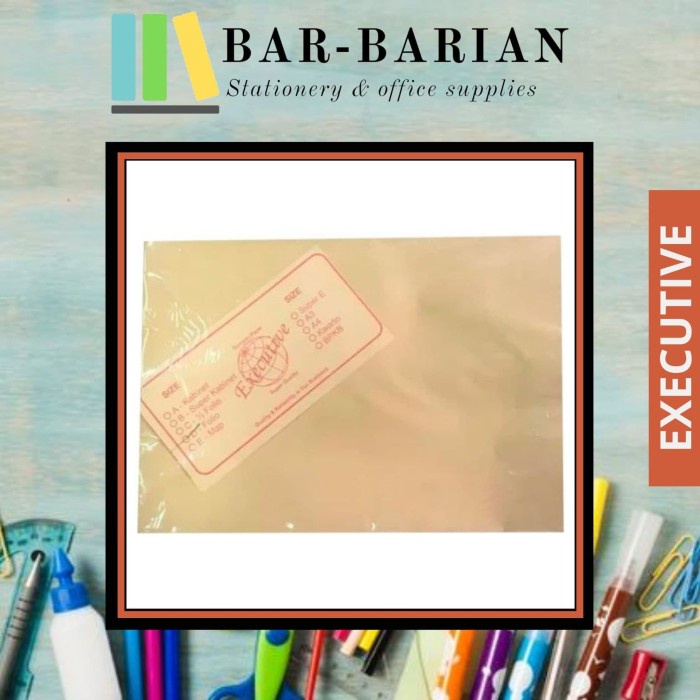 

Aman Amplop Coklat Folio Executive / Amplop Coklat Isi 100 Lembar F4 Promo