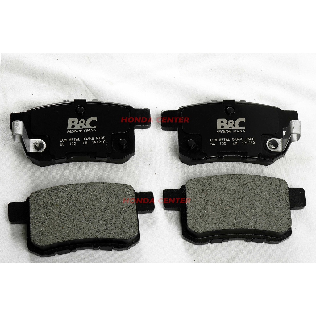 kampas rem brake pad sepatu rem belakang accord cp2 cr2 tahun 2008 2009 2010 2011 2012 2013 2014 2015 2016 2017 2018