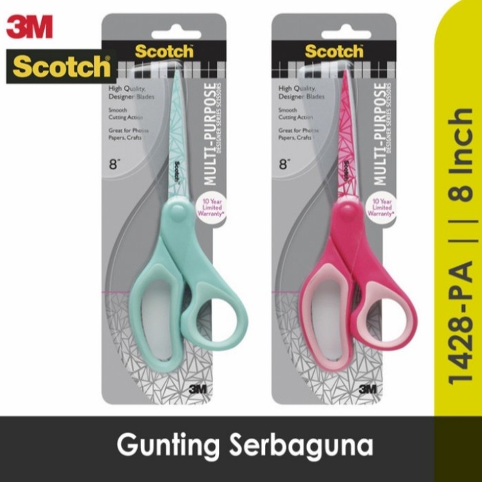 

Jual Scotch 3M Gunting Serbaguna Aman Dan Egronomis 8" 1428-Pa Limited