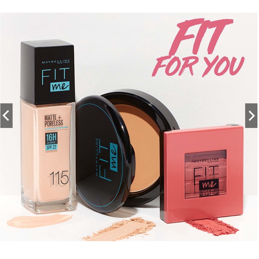 Maybelline Fit Me Blush Make Up (Blush Untuk Wajah Lebih Cerah Dan Tahan Lama)