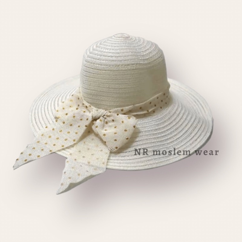 TOPI HAJI UMROH WANITA, TOPI RAJUT , TOPI PANTAI