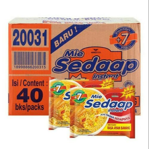 

Mie Instant Sedaap Ayam Bawang (5 bungkus)