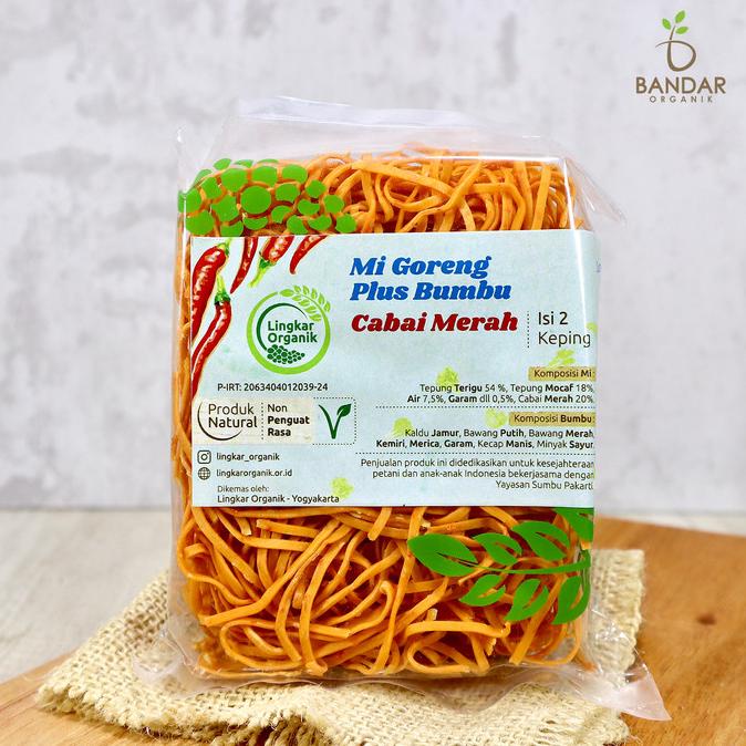 

Mie Sayur Organik Non MSG 100g - Lingkar Organik