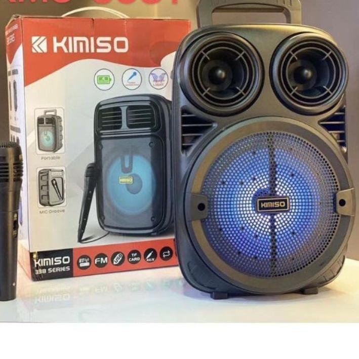 10.10 COD SPEAKER BLUETOOTH KARAOKE 6'5 INCH KIMISO 3381 BONUS MIC KARAOKE X-BASS//SPEAKER SALON AKT