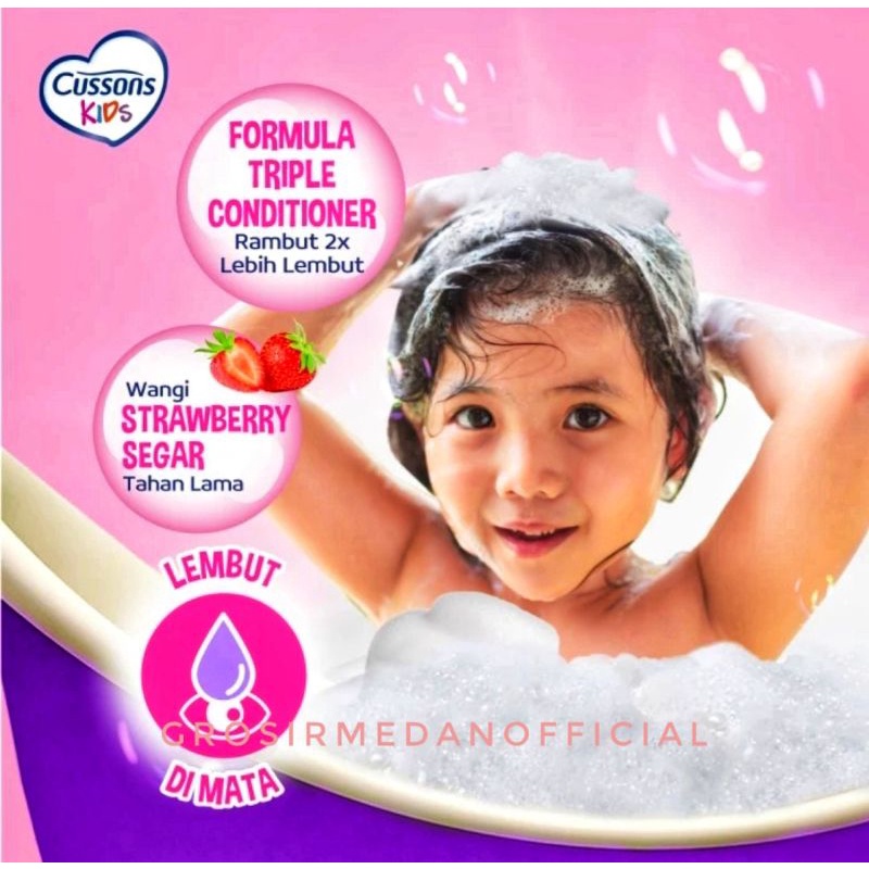 CUSSONS KIDS SHAMPOO 100 DAN 200 ML - SAMPO ANAK HARUM WANGI MENYEHATKAN RAMBUT - RAMBUT HARUM LEMBUT INDAH BERKILAU MUDAH DIATUR