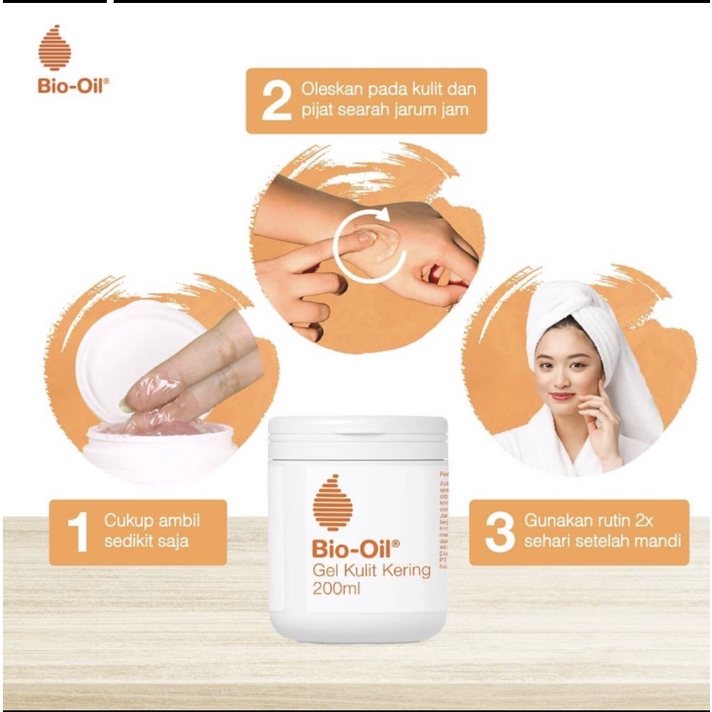 BIO OIL Skincare Oil / Dry Gel Kulit Kering