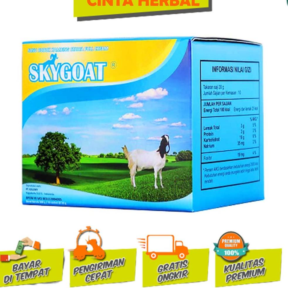 

WMT Sky Goat Susu Kambing Etawa Bubuk Propolis | SkyGoat Propolis Kemasan Box✲ (Ready)Best seller ➣