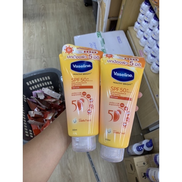 BODY SERUM VASELINE SPF 50++++ (SUNBLOCK) ORIGINAL FROM THAILAND