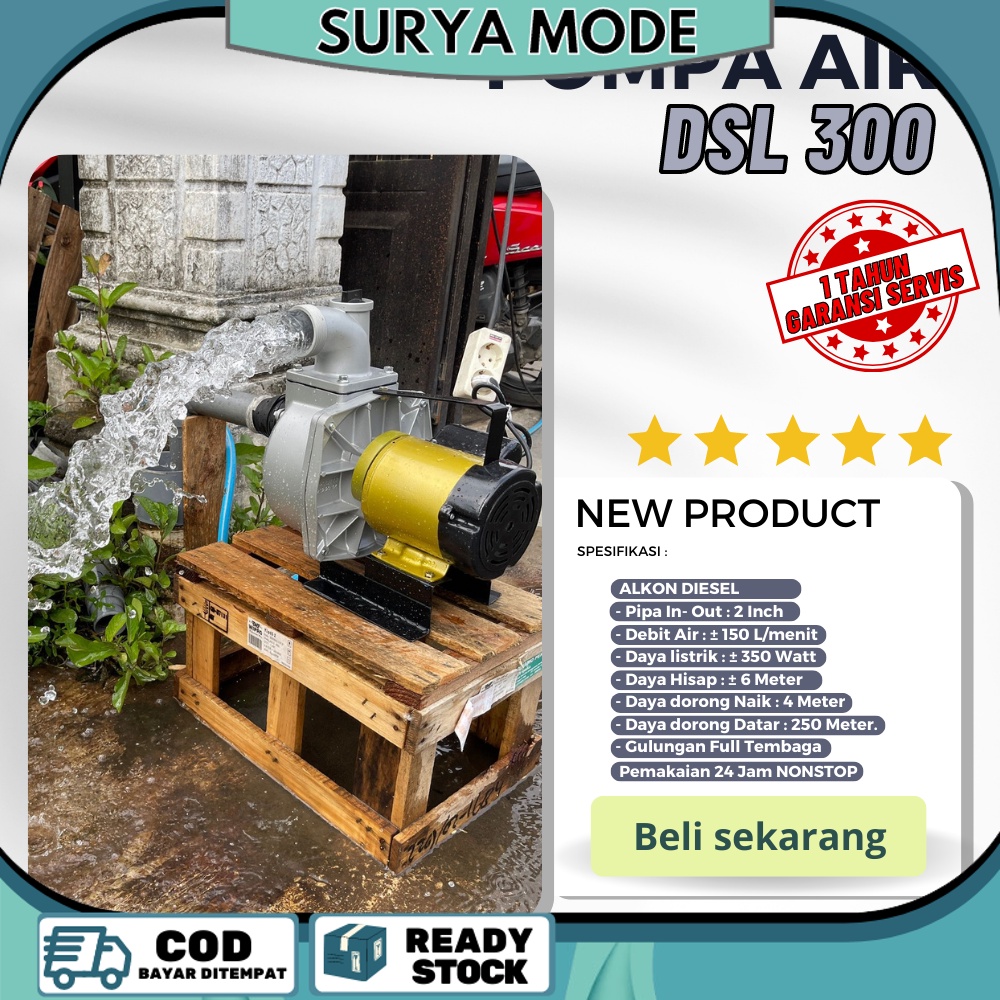 MESIN POMPA AIR IRIGASI PERSAWAHAN 2 INCH TERMURAH FRE KLEP