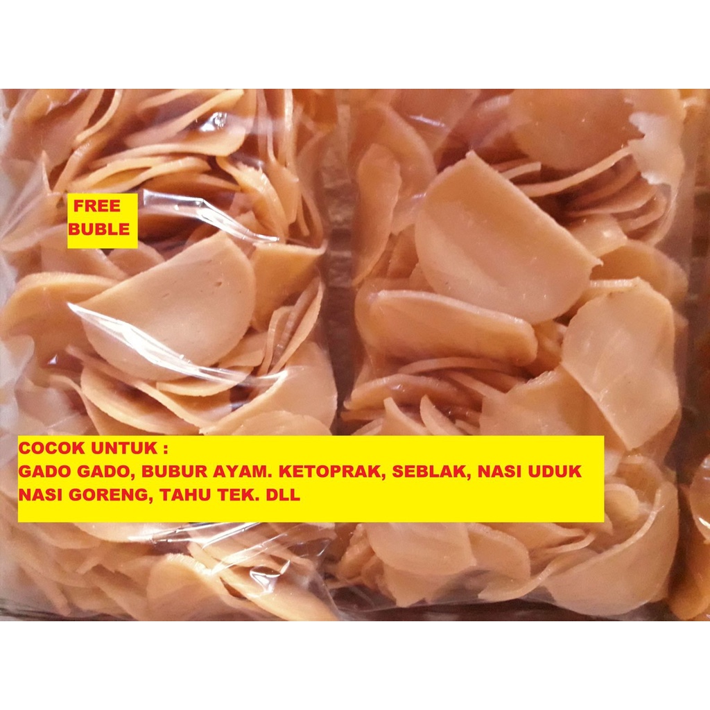 Jual Kerupuk Sari Udang Merah Cocok Untuk Krupuk Gado Gado Seblak Bubur Ayam Ketoprak Nasi