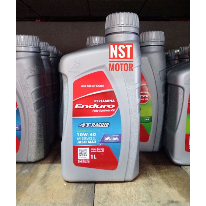 Oli Enduro Racing 4 T Sae 10W 40 1 Liter Oli Motor Sport Original Asli Pertamina