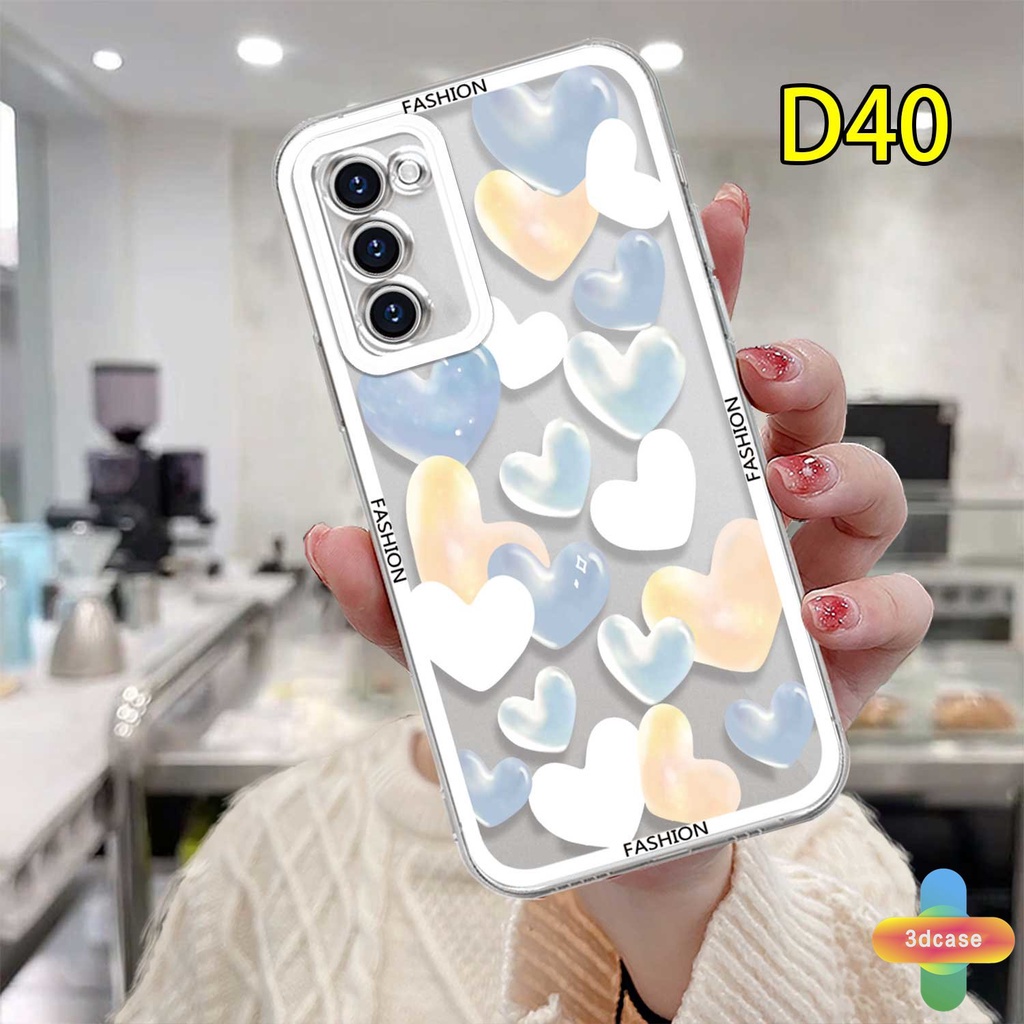 Case HP Samsung A12 A32 A13 A52 A03 A51 A23 A03S A10S A50 A20S J7 Prime A02S A20 A50S A10 A30S A52S A30 M12 M01S A125 A13 Life F12 M10S M40S A515F A207F M02S A025 F02S Transparent Love Heart Couples Cover