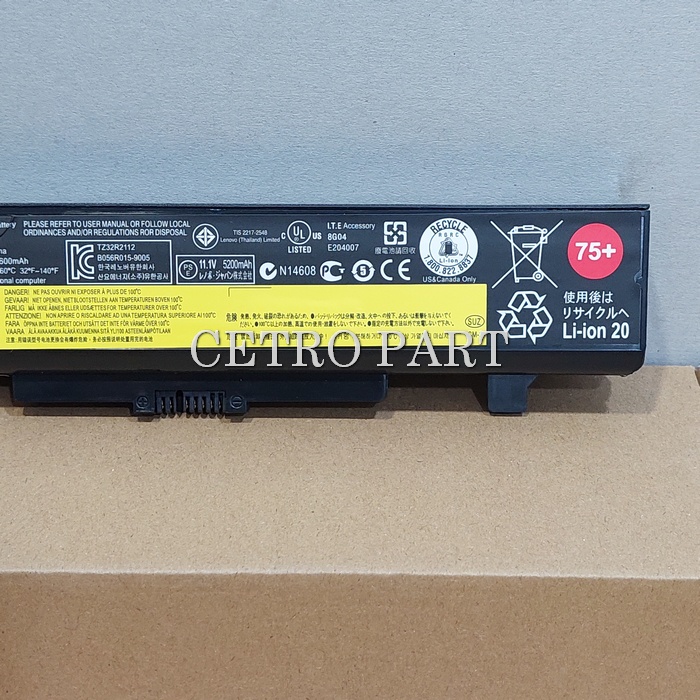 Batre Baterai Laptop Lenovo G480 G485 G405 G410 G500 G505 Original BERGARANSI