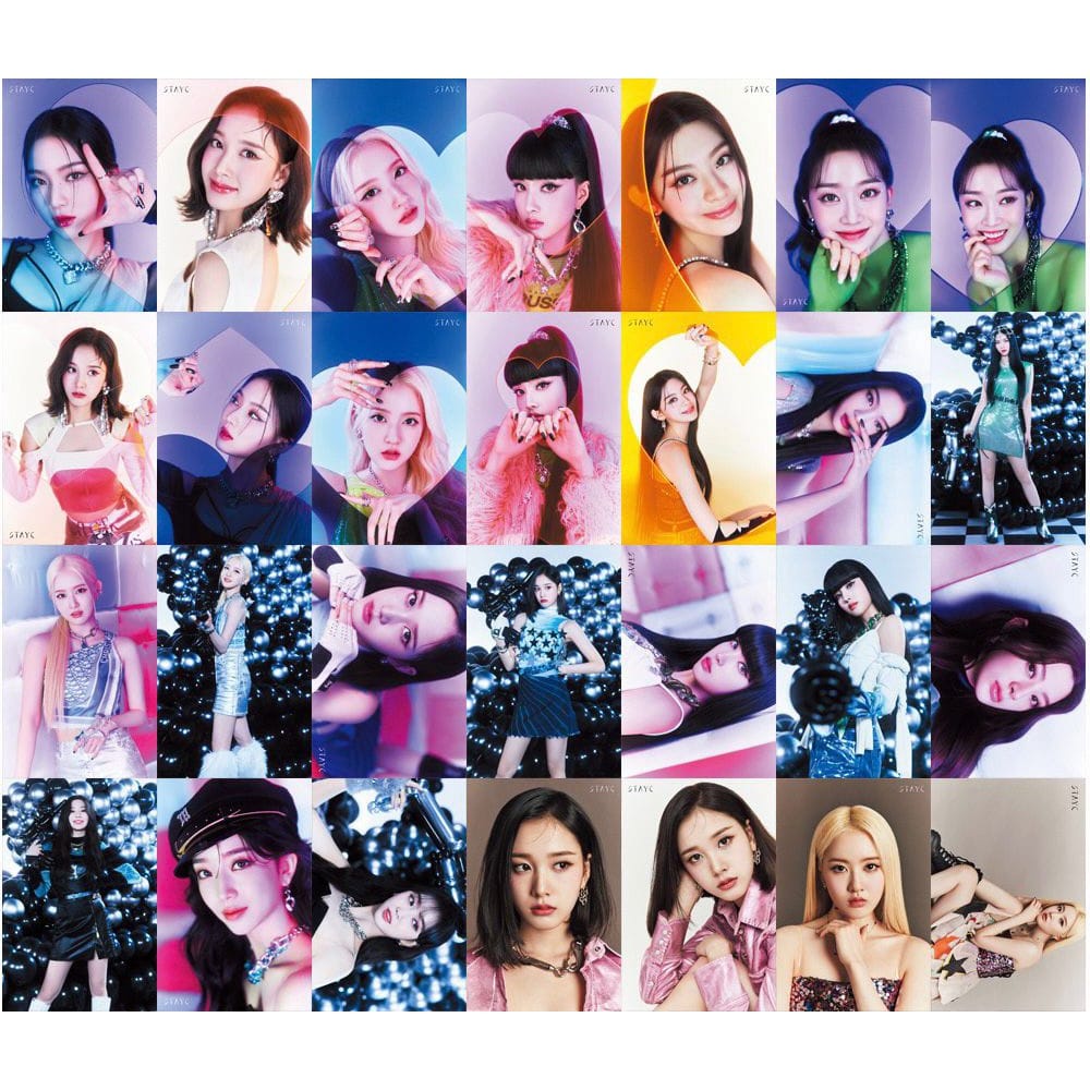 [COD] [Ecer] STAYC - Unofficial Photocard Lomo Card KPOP HD Import Kpop Korea Korean Koleksi