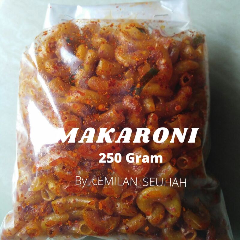 Makaroni Pedas Daun Jeruk Isi 250 Gram