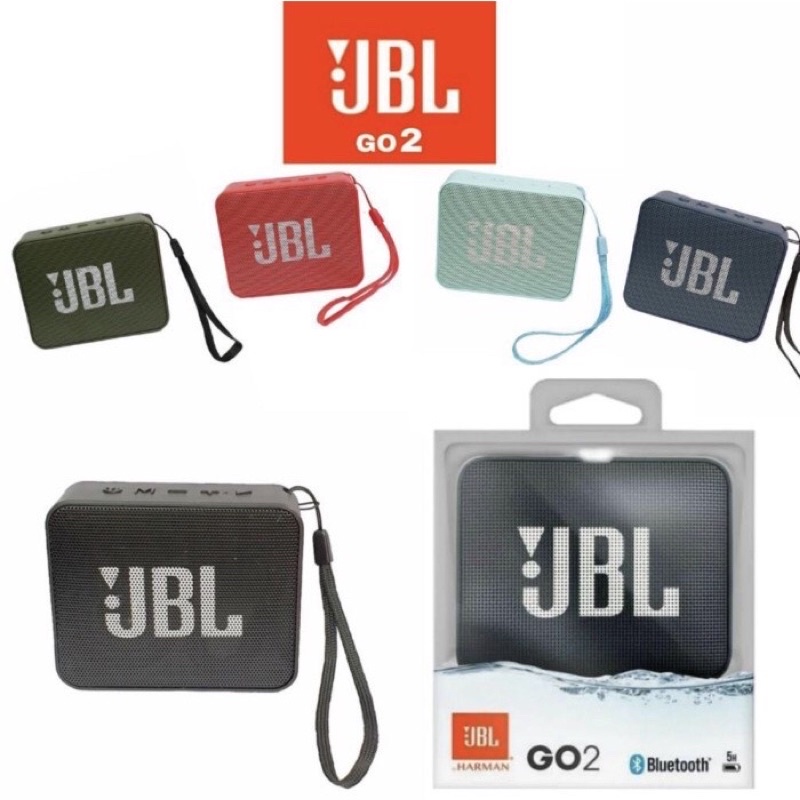 Speaker Full Bass Jbl GO 2 Wireless With Radio FM Support Micro SD &amp; Flask Disk speaker murah go2