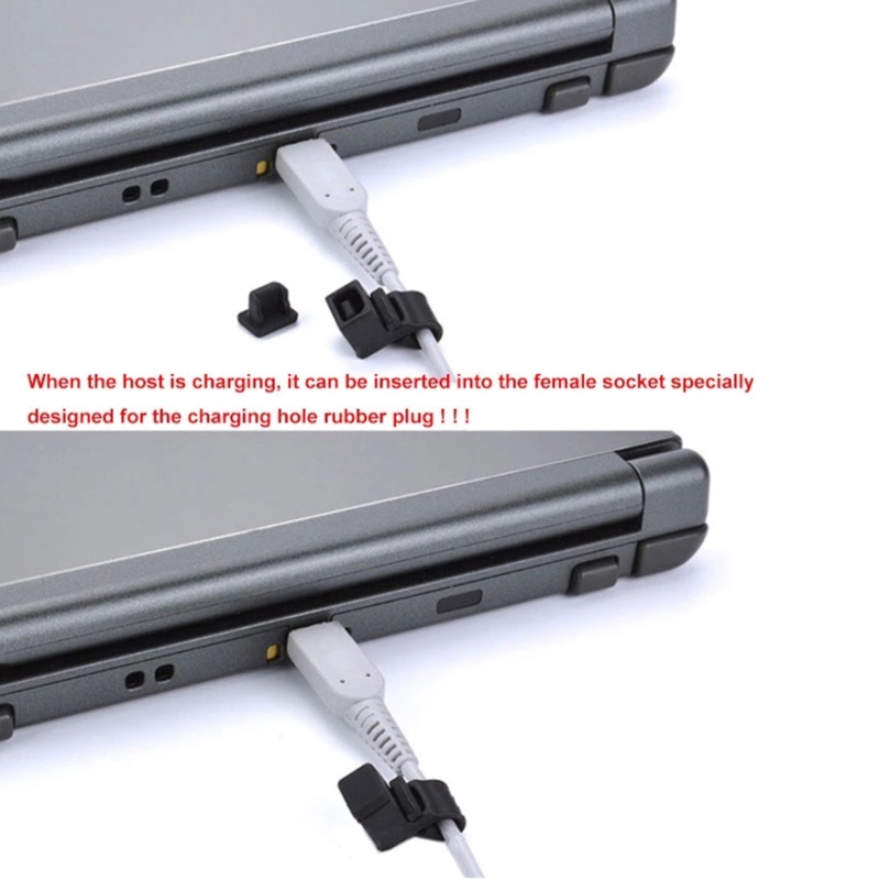 Btsg Colokan Debu Silikon Lembut Untuk NS 3DS XL/LL 3DSXL 3DSLL 2DS Game Console Switch