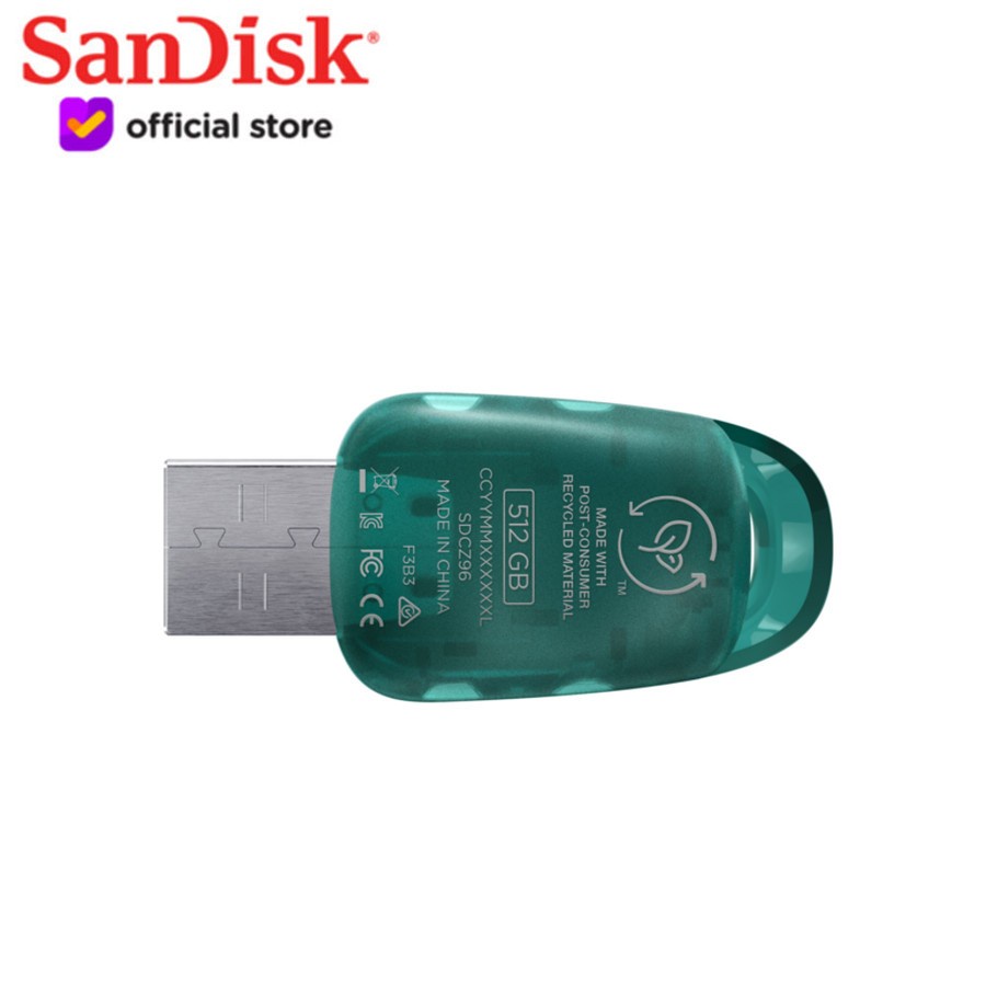 SanDisk Ultra Eco USB 3.2 100MB/s Flashdisk CZ96