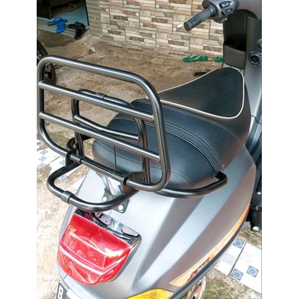 Back Rack / Rak Sandaran Vespa LX S125/150.Aksesoris Vespa