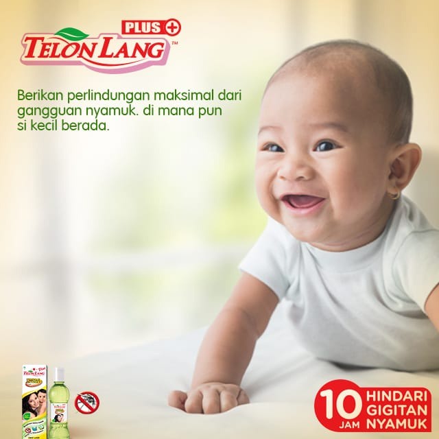 Minyak Telon Cap Lang 60ml FREE 15ml Ori Plus Banded Bayi Baby Anak