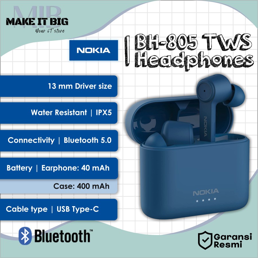 Nokia BH-805 Essential TWS Noise Cancell