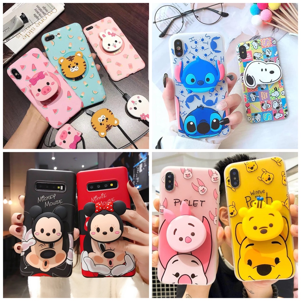 Cartoon Pop Case Vivo V9 V23 5G V23E 4G V23E 5G V25 5G V25E V25 Pro 5G