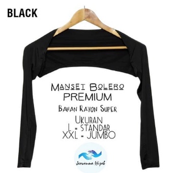 MANSET BOLERO KAOS PREMIUM MANSET SAMBUNG BOLERO RAYON LONG SLEEVES MANSET TANGAN KAOS RAYON PREMIUM