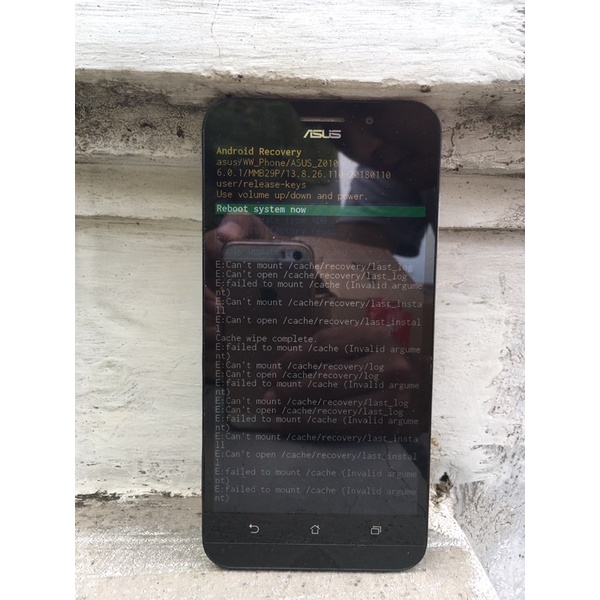 Mesin Asus Zenfone Max Z010D Minus Emmc