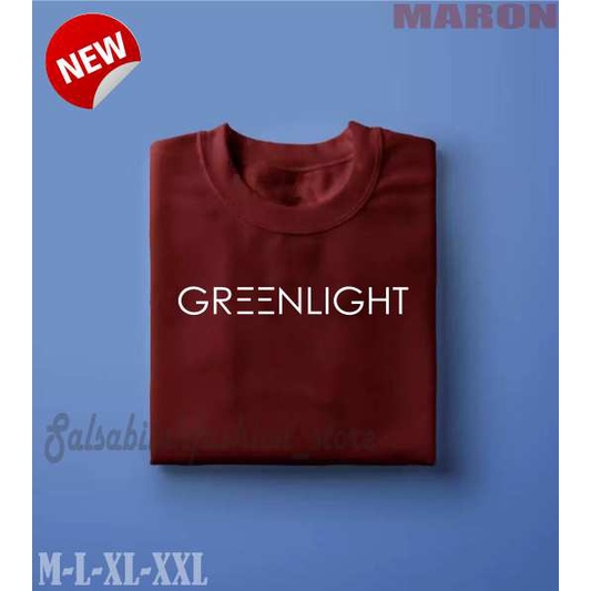 Kaos pria distro greenlight better ada 8 warna basic kaos pria distro