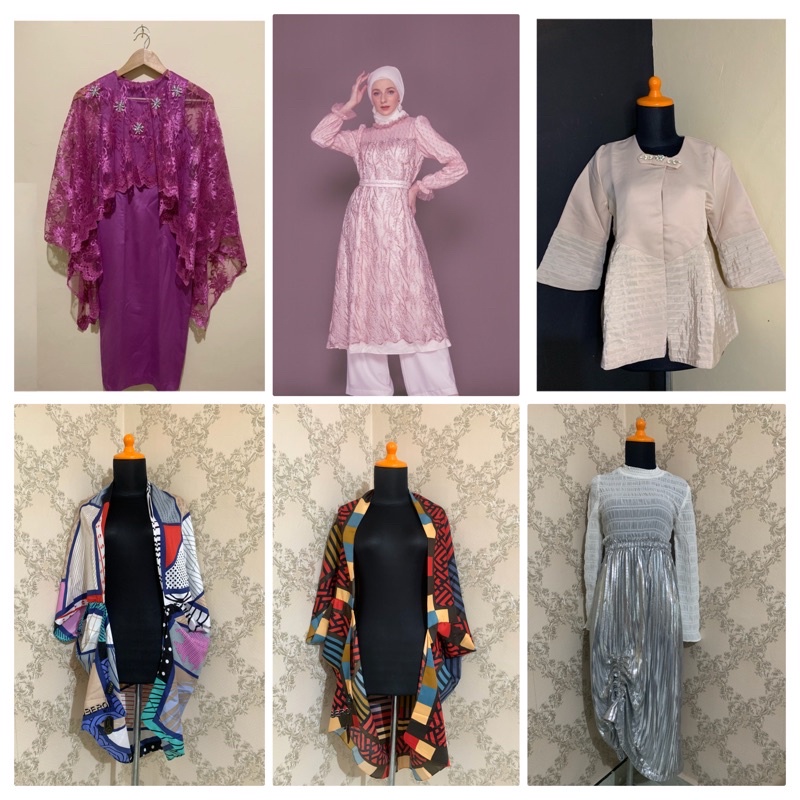 set kebaya / blouse tunik / kebaya preloved / baju kondangan