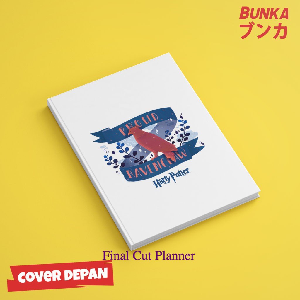 

Notebook Harry Potter Ravenclaw Proud Hardcover A5 Buku Tulis Catatan Note Agenda Planner Jurnal .