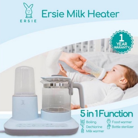 Ersie Multifunction Milk Heater Kettle - Boiling Water Penghangat Susu Milk Heater Multifunction Botol Sterilizer