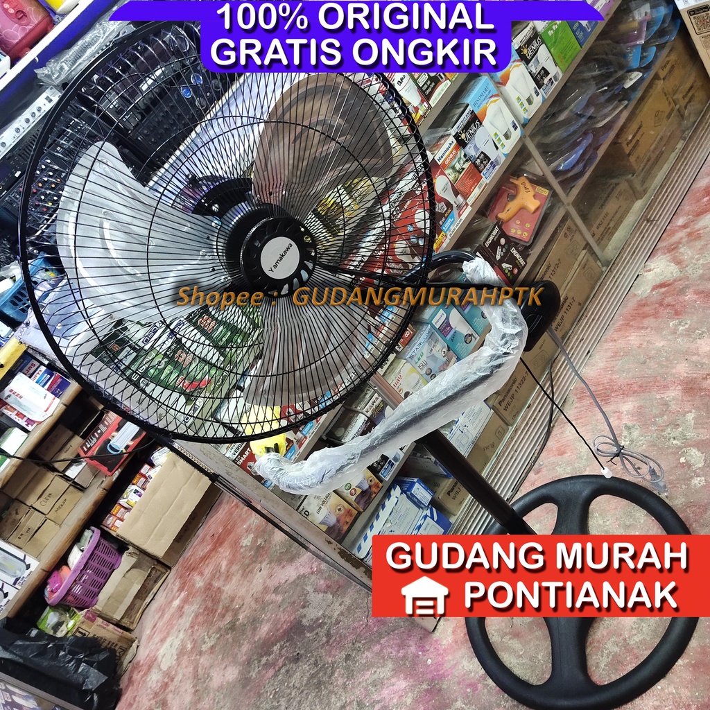 Stand fan 3in1 Besi PROFAN Visalux Aoyama18 YASAKA TRISONIC AOYAMA inch Kipas Angin berdiri 3 in 1 dinding duduk meja berdiri standfan AWET dan KENCANG ANGIN NYA