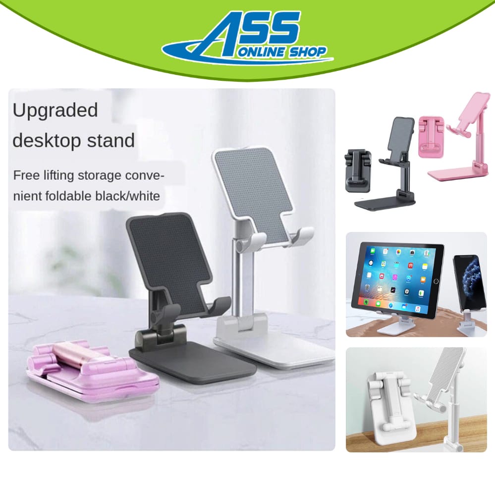 [ASS] Holder Folding Destop Phone Stand | Dudukan Hp (Bahan Metal)