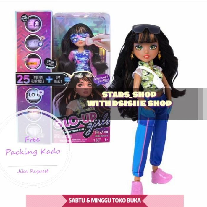 InstaGlam Glo Up Girls Alex Fashion Doll Reveal With 25 Surprise Doll