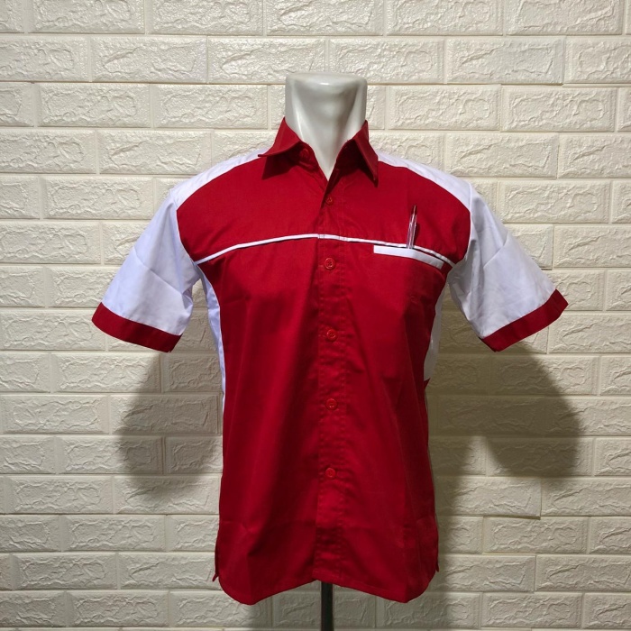 Seragam Kerja Seragam Kerja Seragam Kantor Bisa Tambah Bordir Baju Kerja Pria Wanita