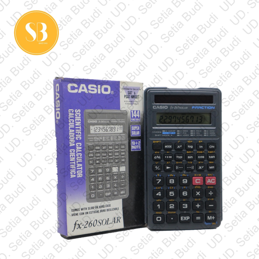 Kalkulator Scientific CASIO FX-260 Solar II