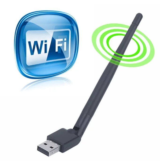 USB Dongle Wifi STB Wireless Adapter Receiver PC Laptop Set Top Box