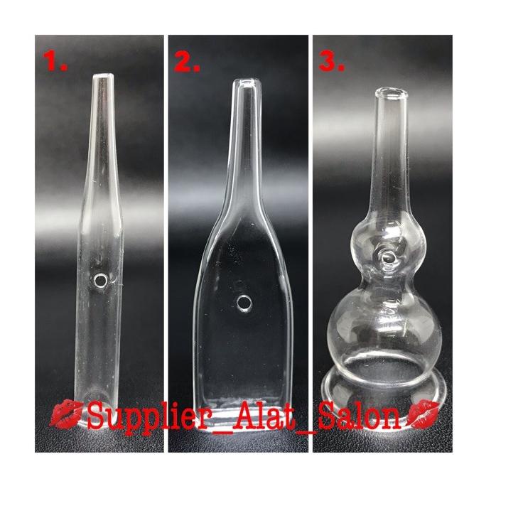 Terjangkau--spare part vacum comedo kaca alat facial hf vacum komedo