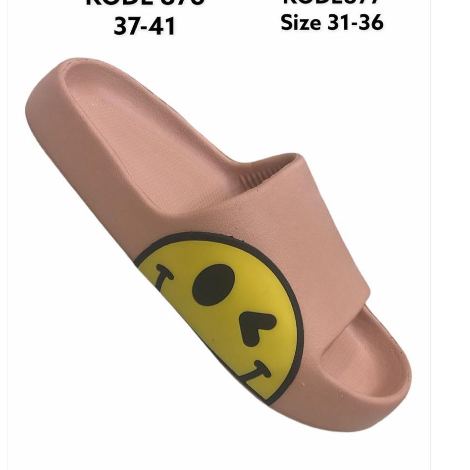 Sandal Slop Karet Sandal Wanita Lokal Sandal Eva Karet {BR.22Oc22ᴸ}