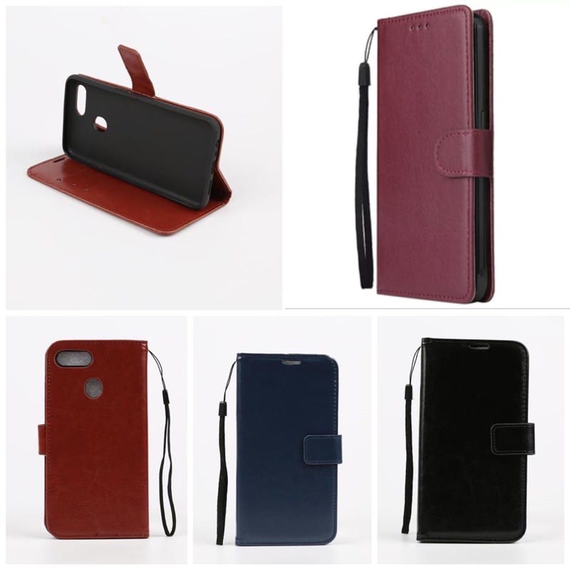 FLIP CASE REALME C12 REALME C15 REALME C17 REALME C20 REALME C21 REALME C21Y REALME 5i REALME 5 PRO 