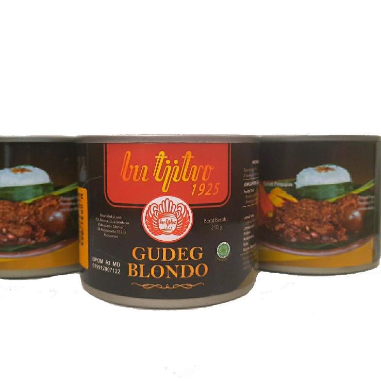 

✨Original✨ Gudeg Kaleng Bu Tjitro Paket Ekonomis All Varian - Isi 2Pcs !!!