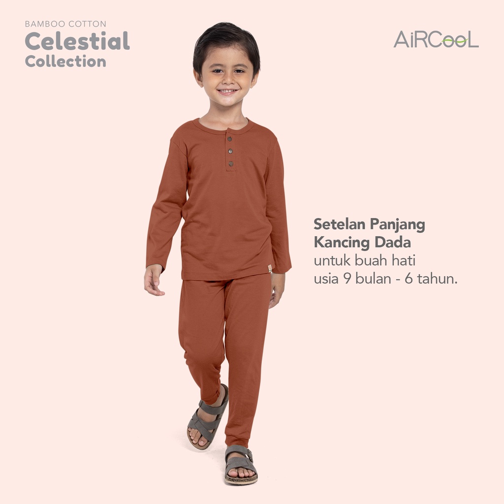 Velvet Junior NEW Bamboo Celestial Collection Setelan Panjang