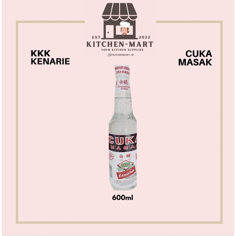 

KKK KENARIE CUKA MASAK 600ml